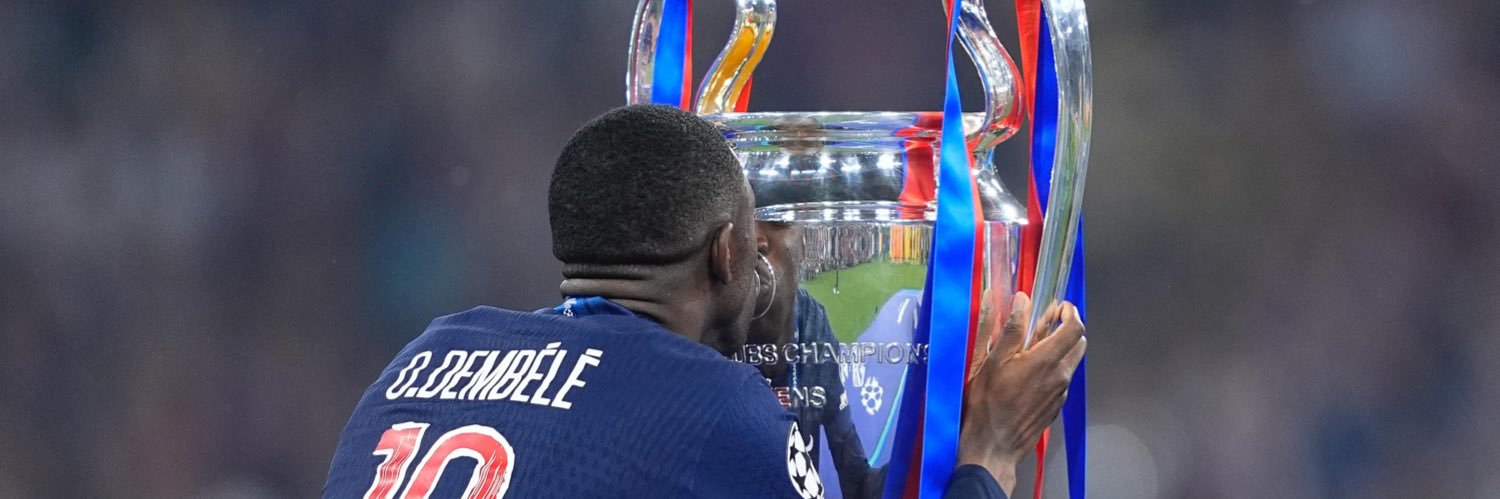 Ousmane Dembélé's banner