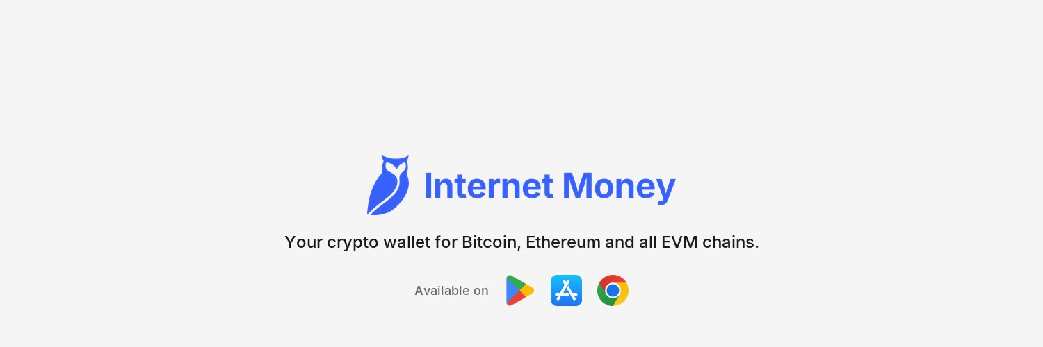Internet Money: Crypto Wallet's banner
