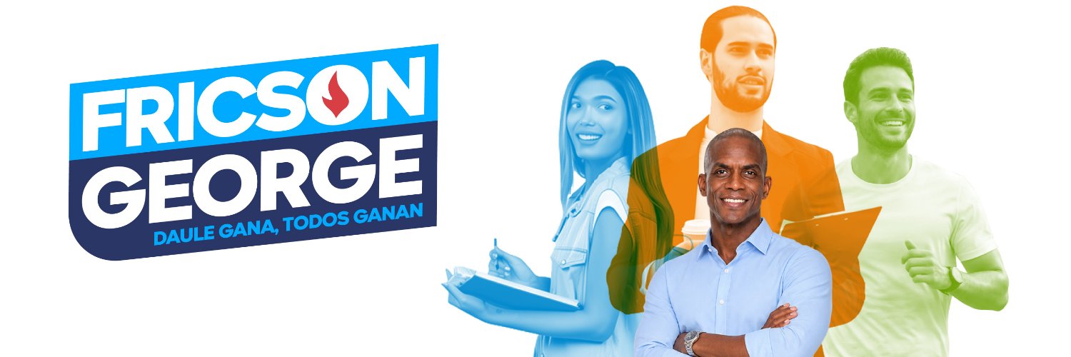 Fricson George's banner