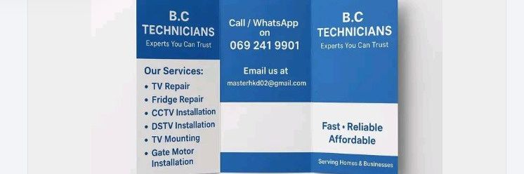 BC TECHNICIANS's banner