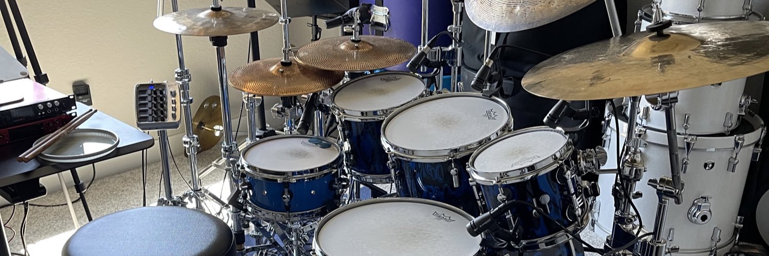 Recet // THE TRAP DRUMMER's banner