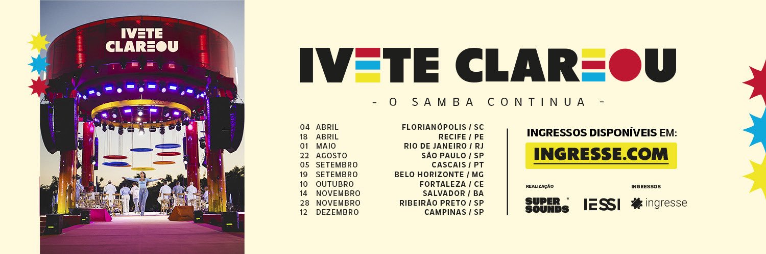 Ivete Sangalo's banner
