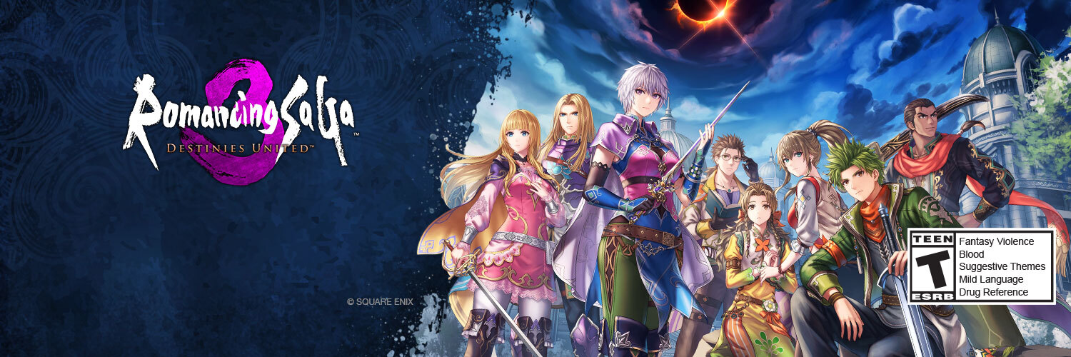 SaGa Series's banner