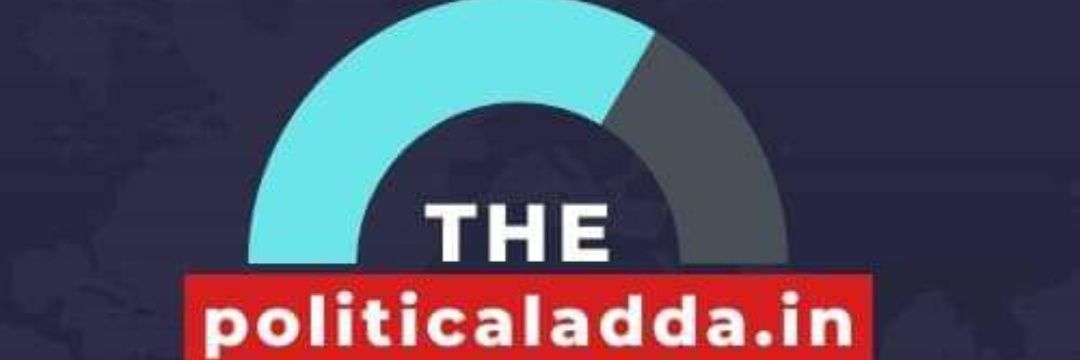 THE POLITICAL ADDA's banner