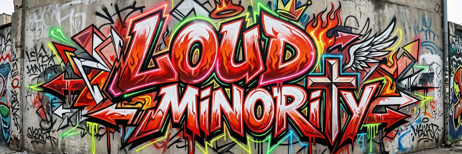 Loud Minority's banner