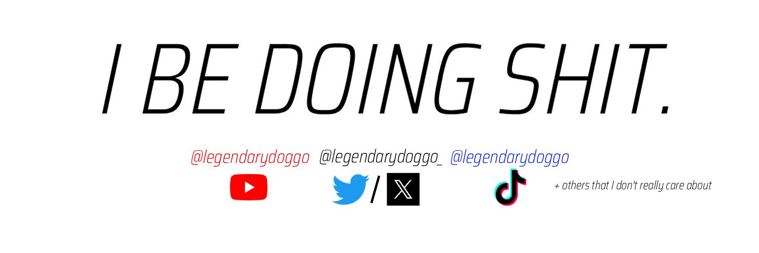 Legendary Doggo's banner