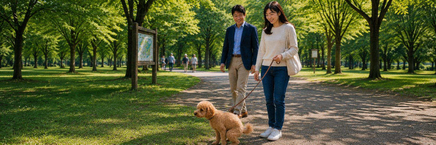 🐶『こんにちはプードル犬』公開中's banner