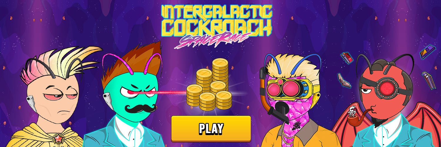 ICC | Intergalactic Cockroach Space Race's banner