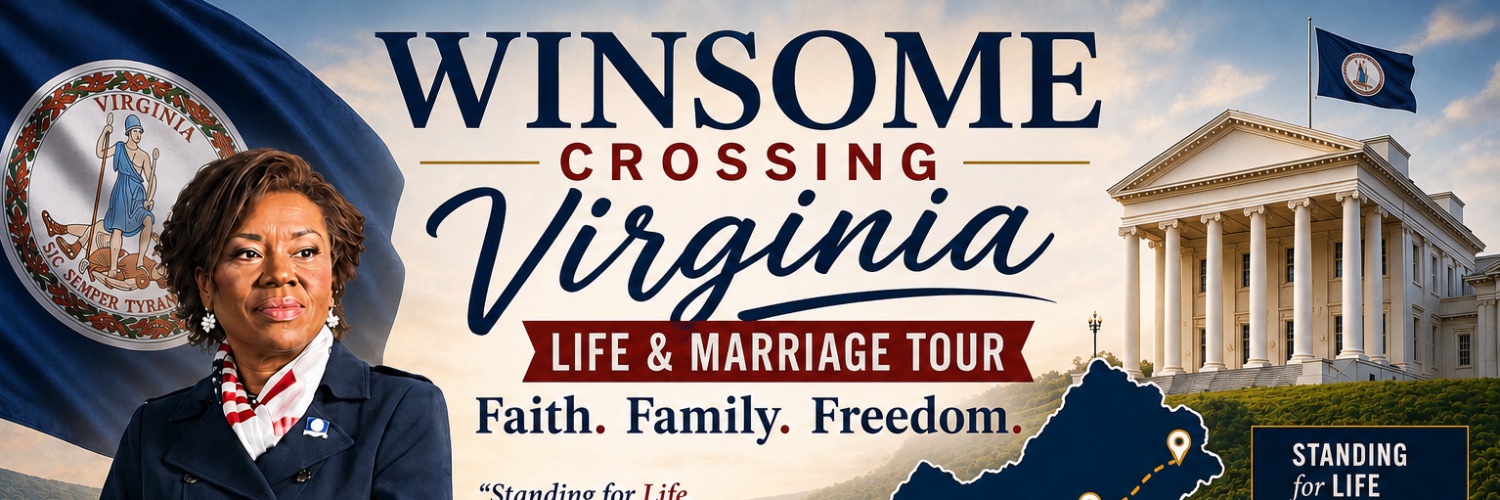 Winsome Earle-Sears's banner
