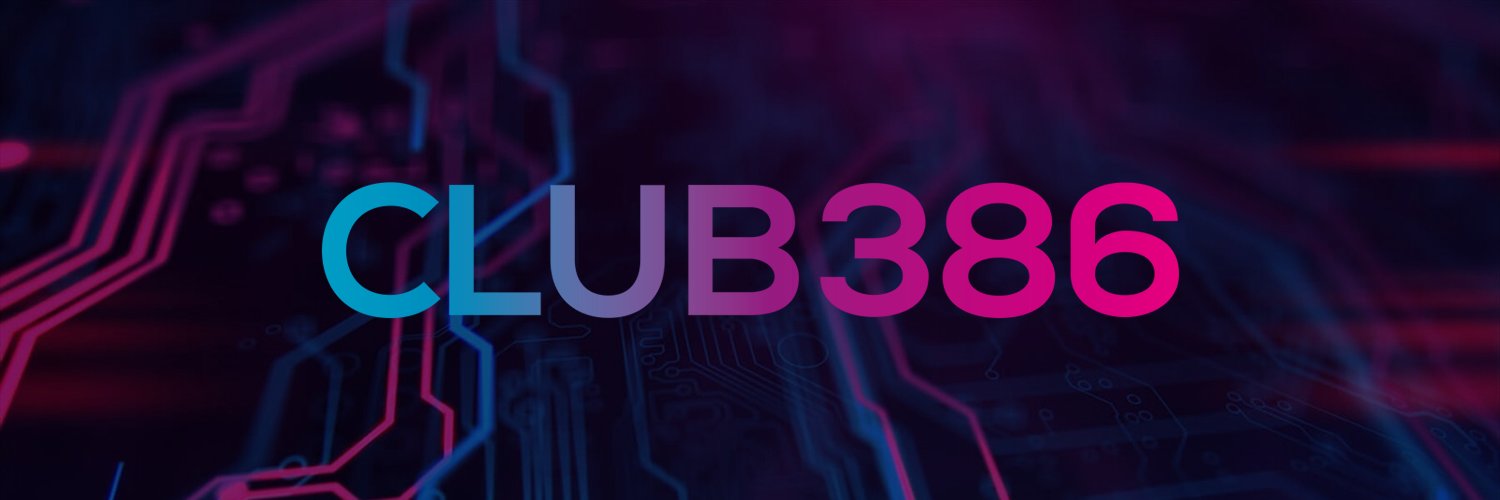 Club386's banner