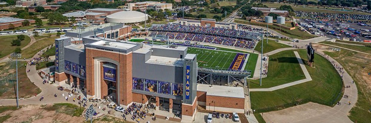 Prairie View A&M Football's banner