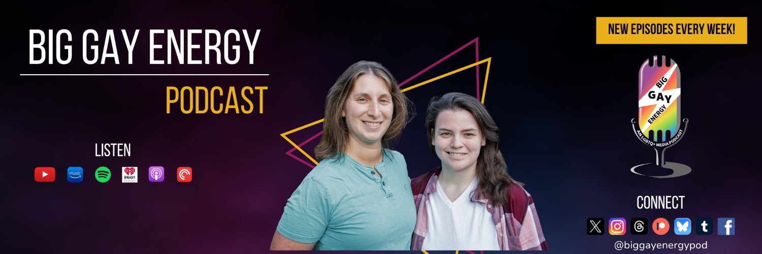 Big Gay Energy Podcast's banner