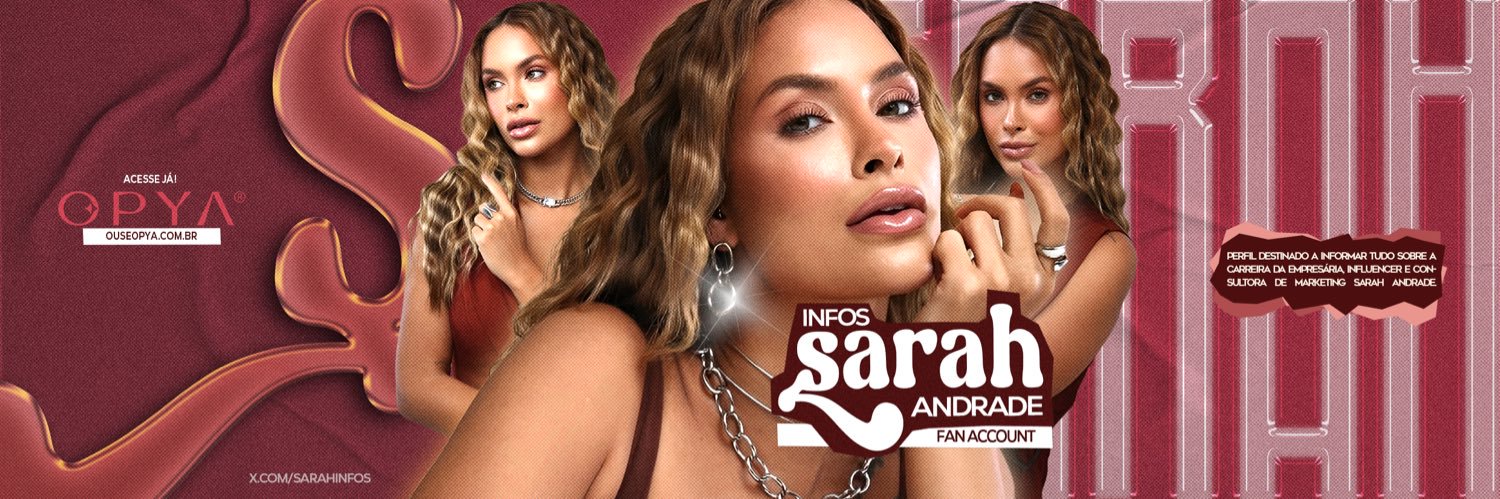 Infos Sarah Andrade's banner