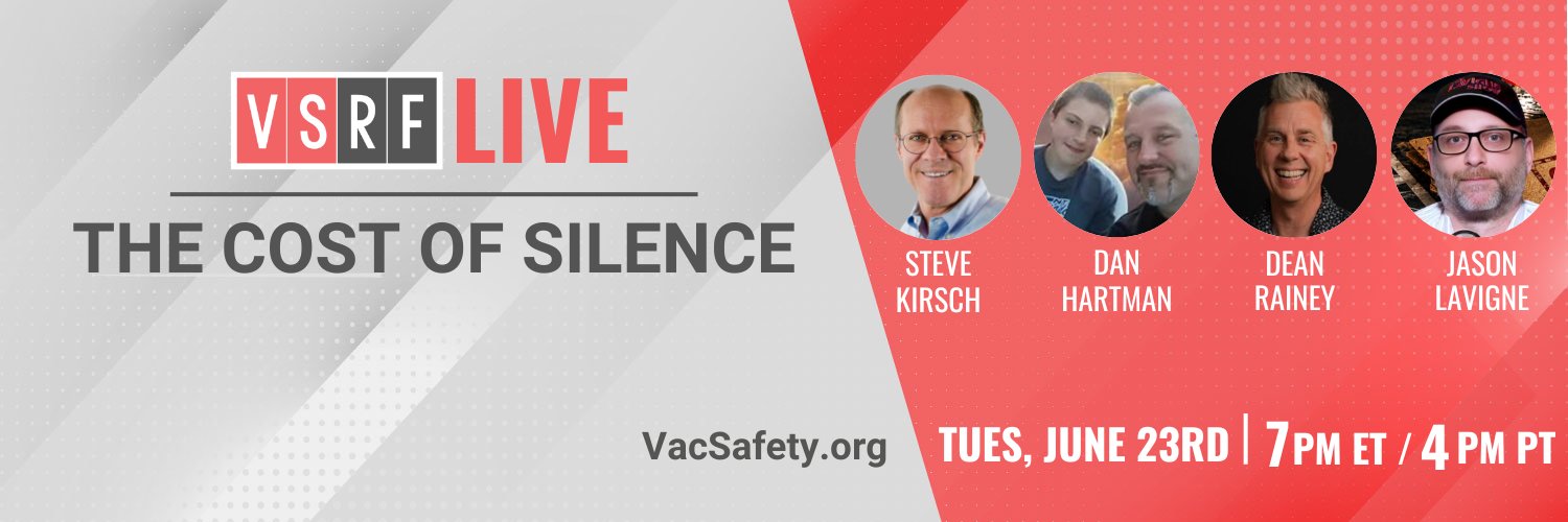Vaccine Safety Research Foundation's banner