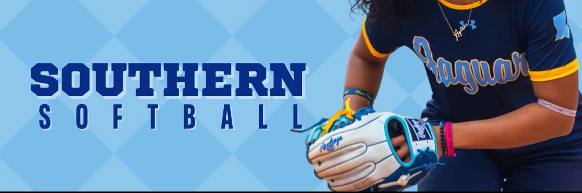 Southern University Softball's banner