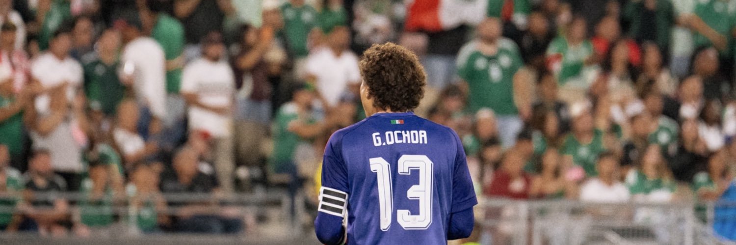 Guillermo Ochoa's banner