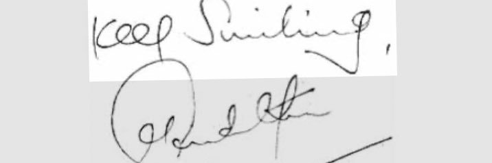 Signature of Cricket !'s banner