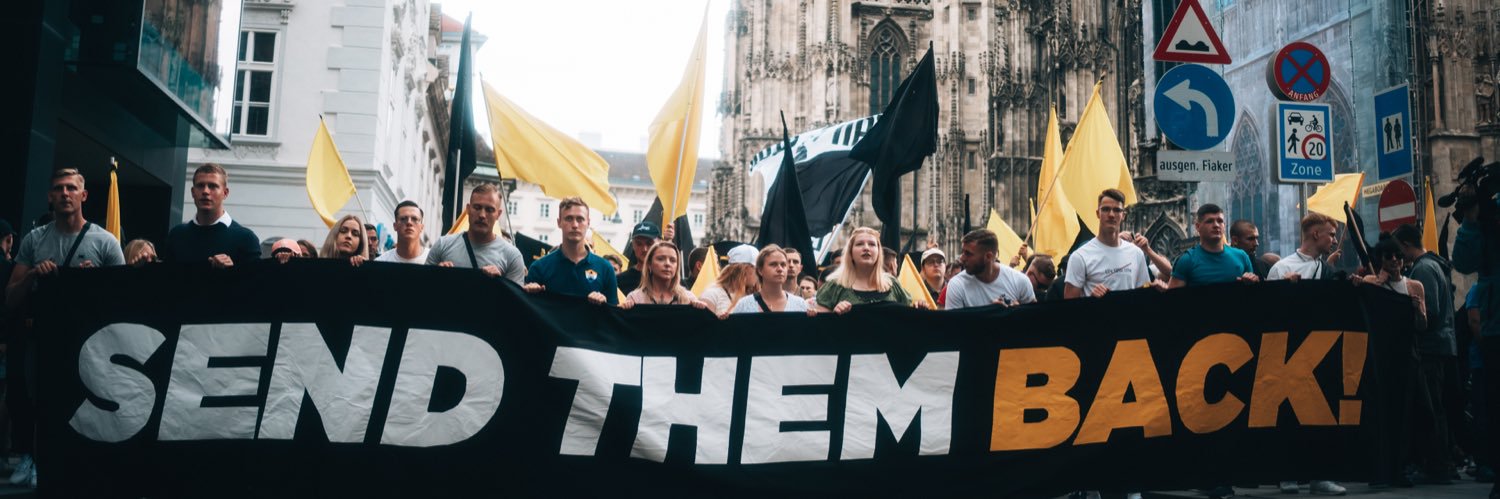Identitäre Bewegung Schwaben's banner