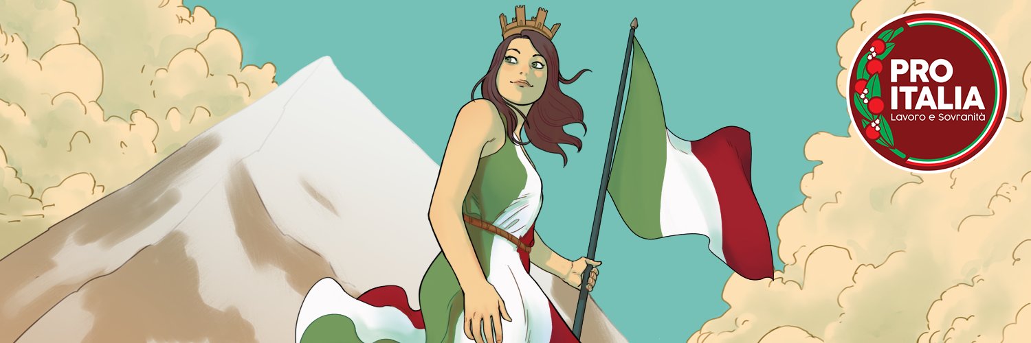 Pro Italia's banner