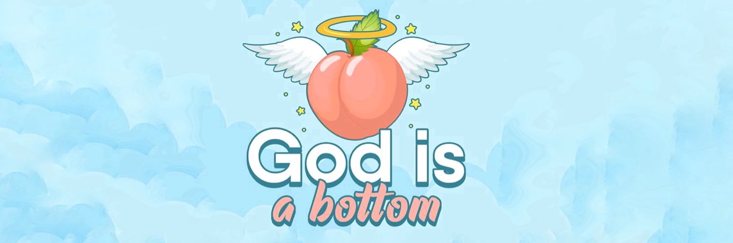 God is a bottom's banner