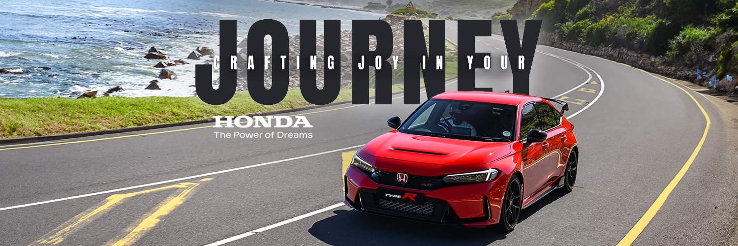 Honda South Africa's banner