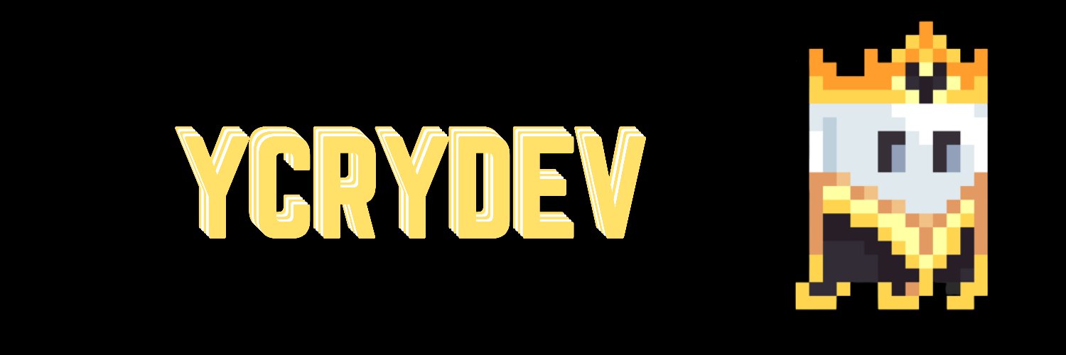 Ycrydev.boo 📈⚡️🦀's banner