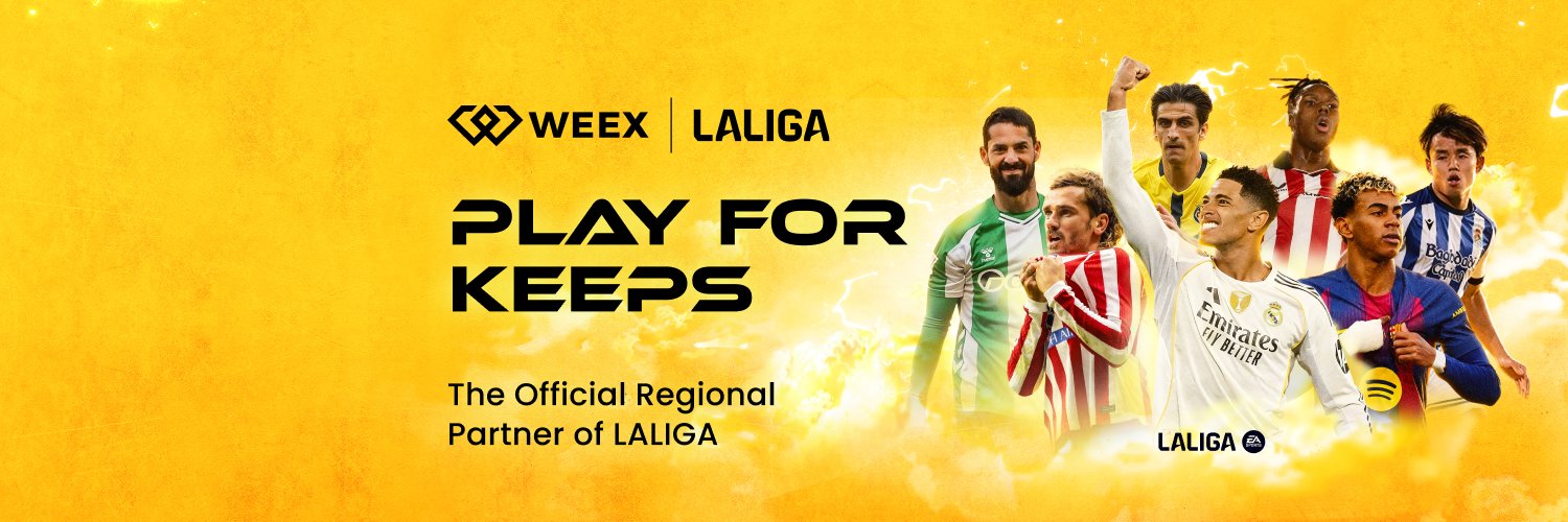WEEX's banner