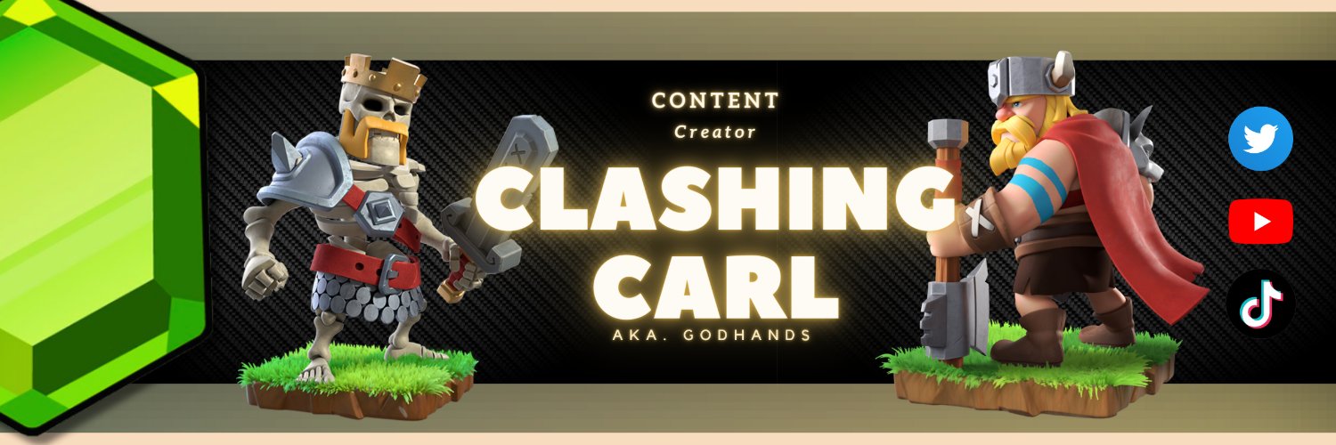 Clashing Carl's banner