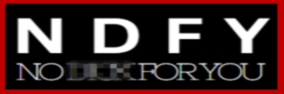 No Dick For You's banner