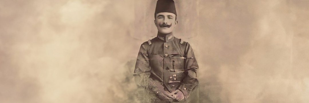 Enver Paşa's banner
