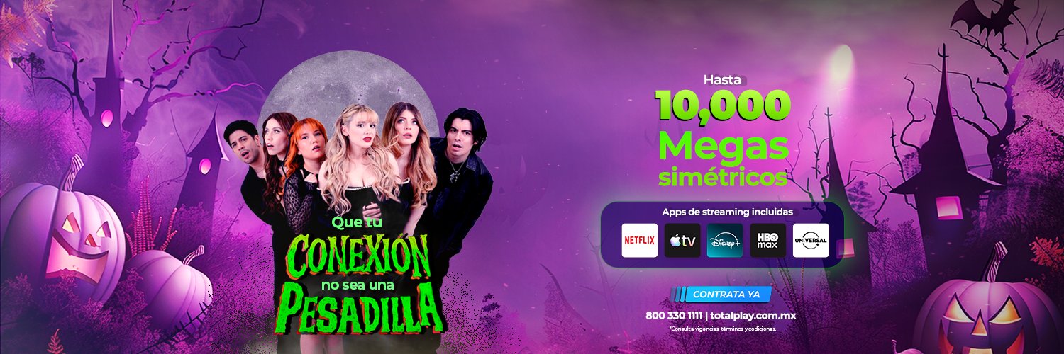 Totalplay's banner
