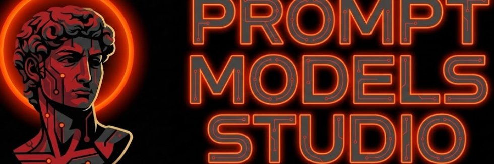 Prompt Models Studio's banner
