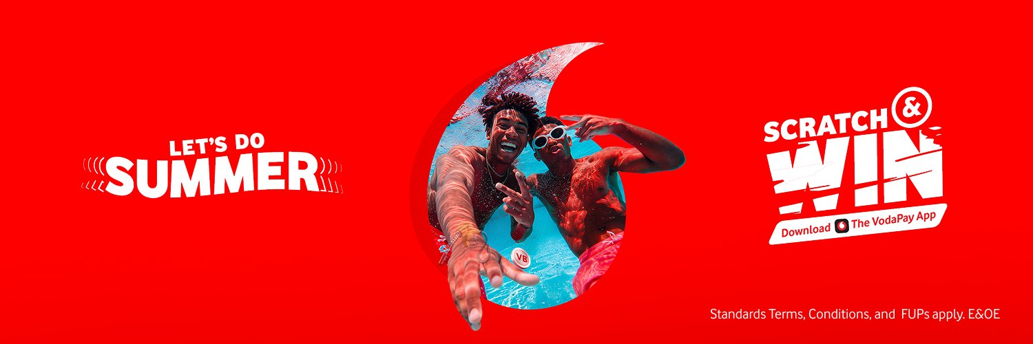 Vodacom's banner