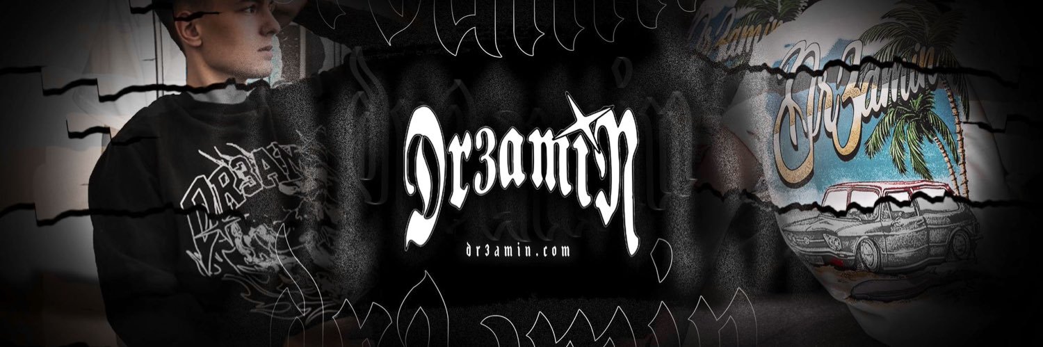 DR3AMIN shop NOW!'s banner