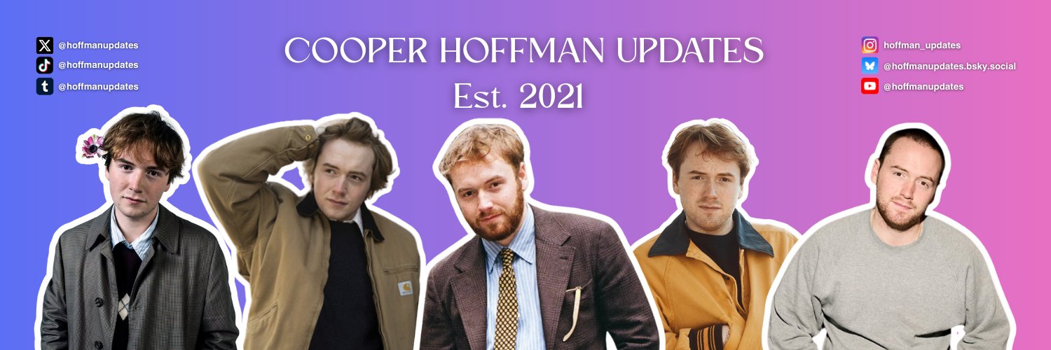 Cooper Hoffman Updates's banner