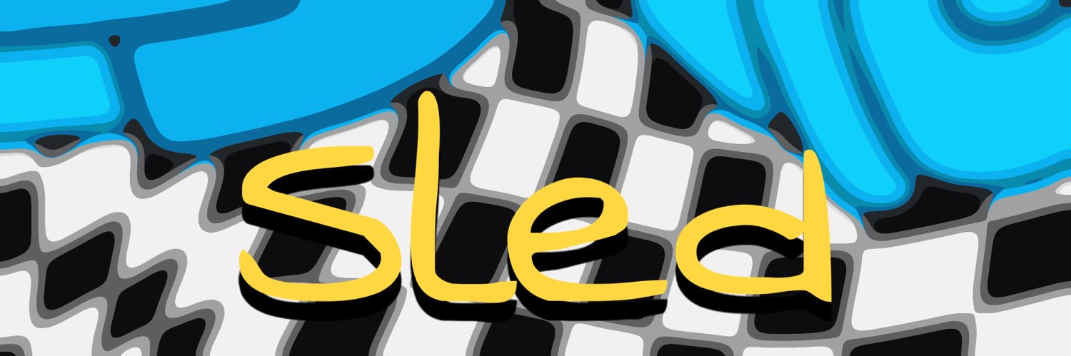 sled's banner