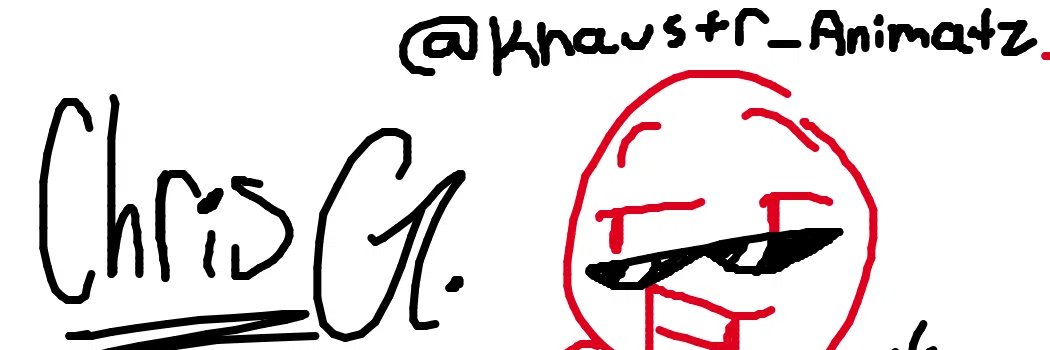 Animator Chris's banner