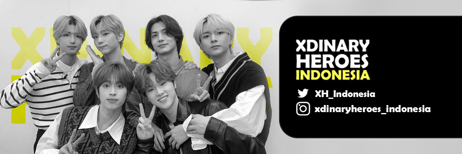 Xdinary Heroes Indonesia's banner
