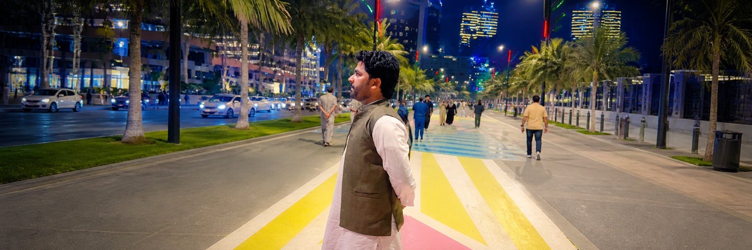 Kashif Baloch's banner