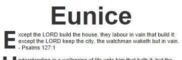 Eunice Ofori's banner