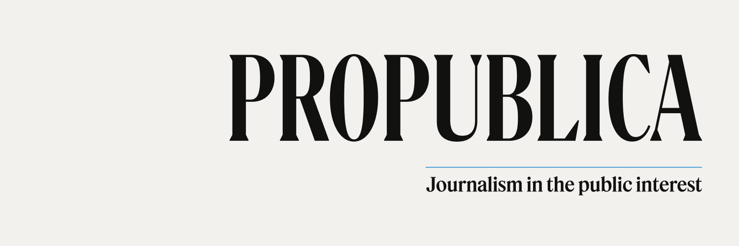 ProPublica's banner