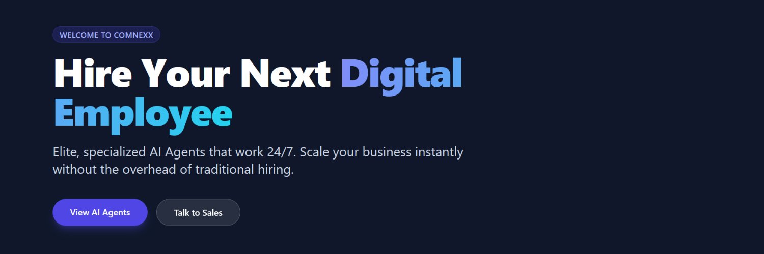 Comnexx AI's banner