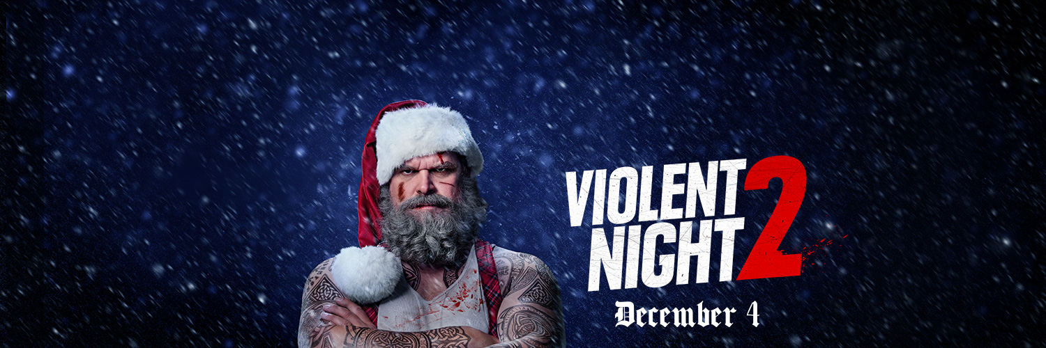 Violent Night's banner