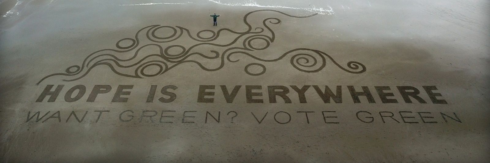 Marc Ó Cathasaigh's banner
