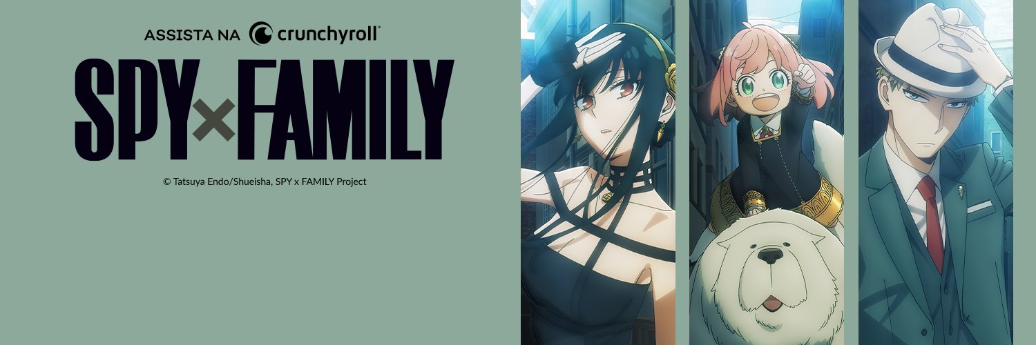 SPY x FAMILY Brasil's banner