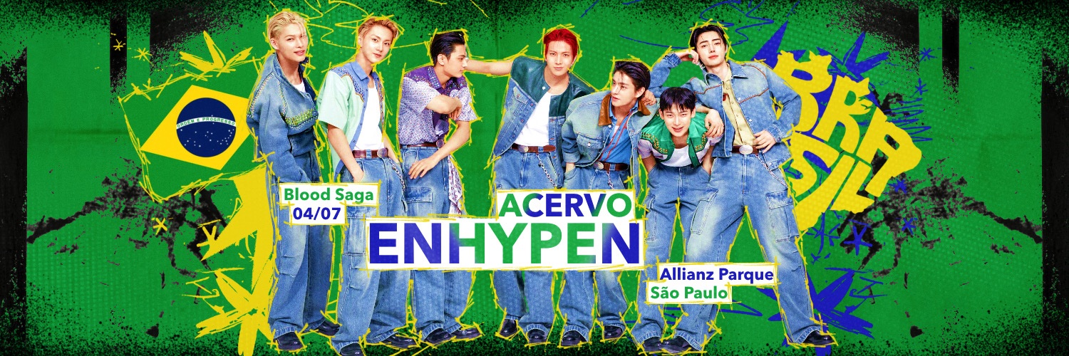 acervo enhypen NO BRASIL ⁷'s banner