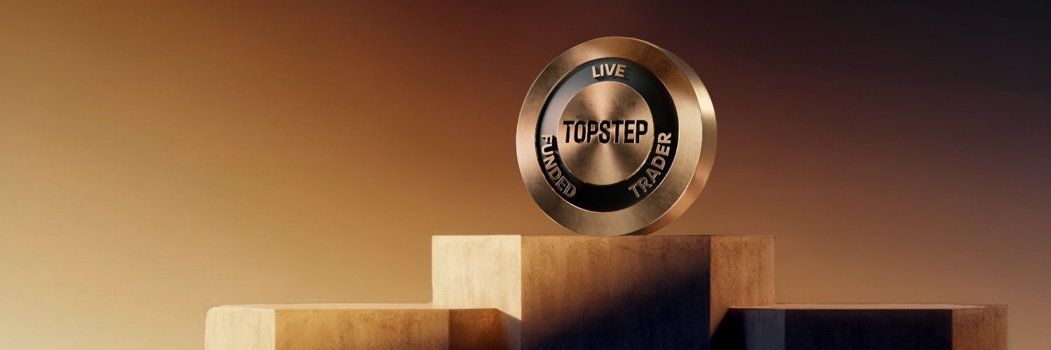 Topstep's banner