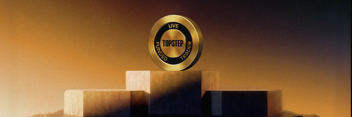 Topstep's banner