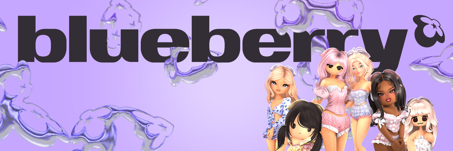 BLUEBERRY | Digital Fashion on Roblox & Snapchat's banner
