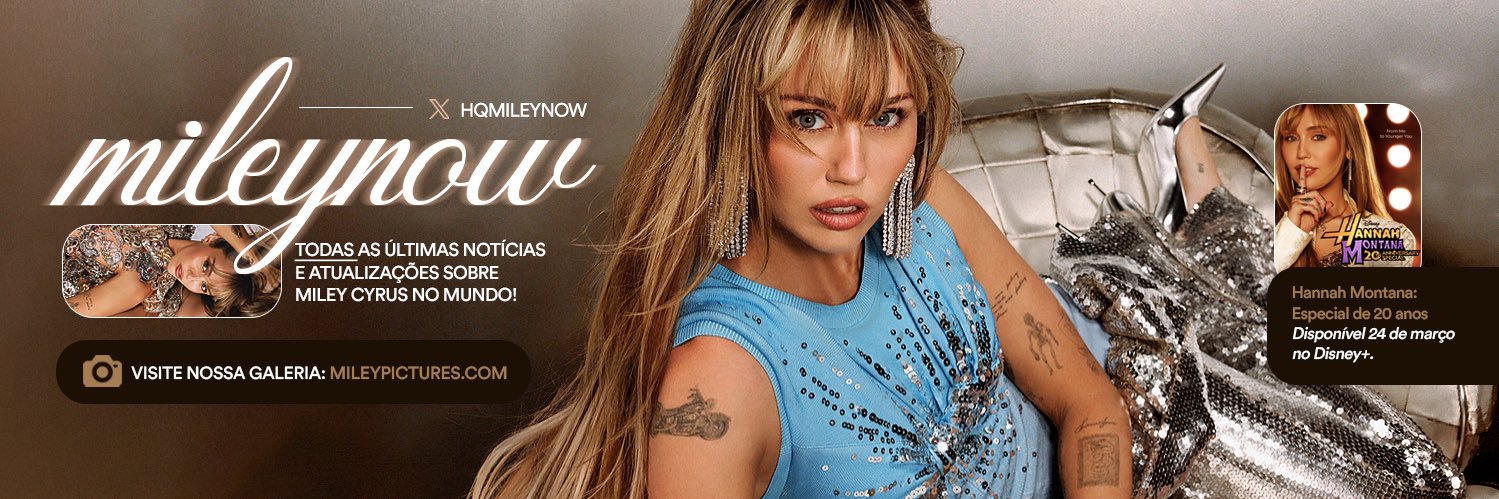 Miley Now's banner
